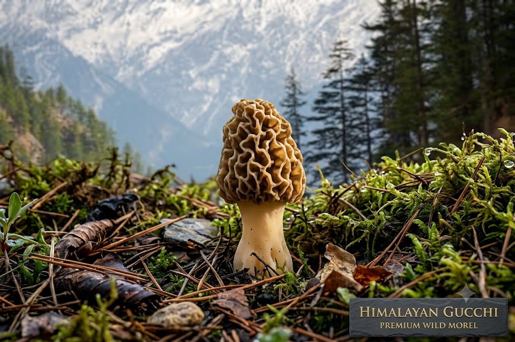 Wild Himalayan Gucchi Mushroom